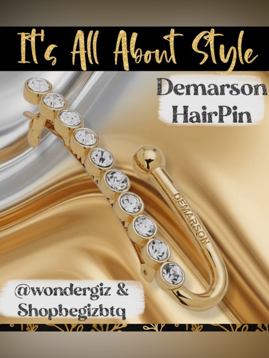 Authentic Demarson Delicate Statement HairPin To Call the Attention of Everyone main image 7